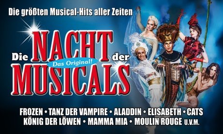 2 Tickets für Die Nacht der Musicals am Sa. 07.02.26 in Bremen um 20 Uhr_PK3