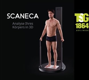 1x Scaneca Körperanalyse in 3D
