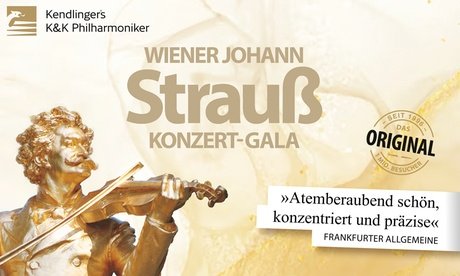 1 Ticket der PK 2 für „Wiener Johann Strauß Konzert-Gala“ mit Ballett am Mi. 04.02.26 um 20 Uhr in Dresden