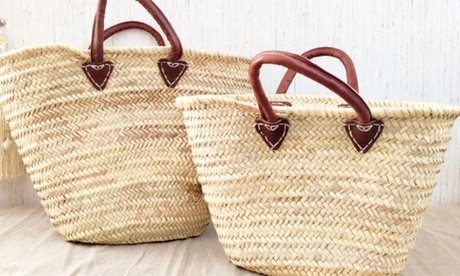 Gewebte Strandtasche: 1