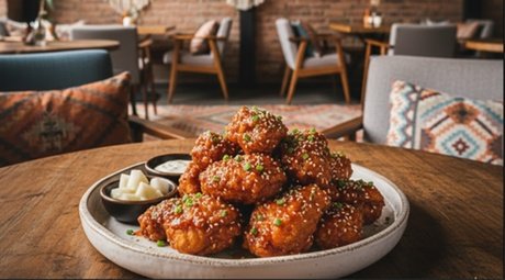 Für 2 Personen: Korean Fried Chicken Menü nach Wahl