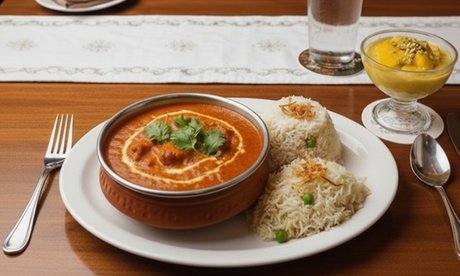 Für 1 Person: Indisches 3-Gänge-Mittagsmenü (einlösbar von 12 - 16 Uhr)