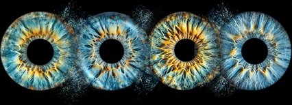 Digitale Iris Fotografie: 2 Iriden inkl. Effekt 1 Bild als Datei