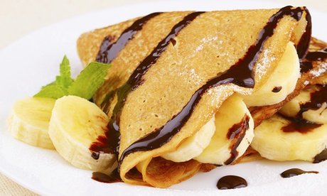 2x Crêpe nach Wahl herzhaft oder süß zum Mitnehmen