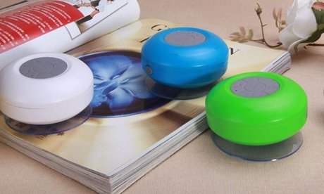 Bluetooth-Lautsprecher mit Saugnapf