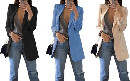 Blazer: 2 / Gr. 3XL / Schwarz & Grün