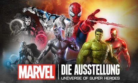 1 Ticket für MARVEL Ausstellung Ludwigsburg einlösbar am 19.03. oder 20.03.2026