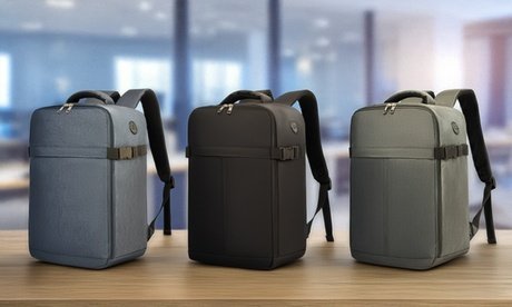15 L Handgepäck-Rucksack: Schwarz