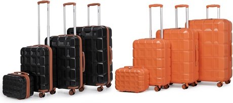 Kono Reisekoffer: 13 Zoll / Orange / 1