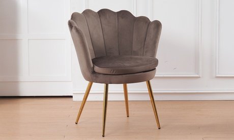 Samt-Sessel: Fuchsia