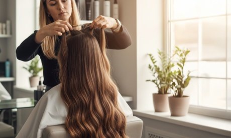 Haarverlängerung mit Bondings oder Tapes