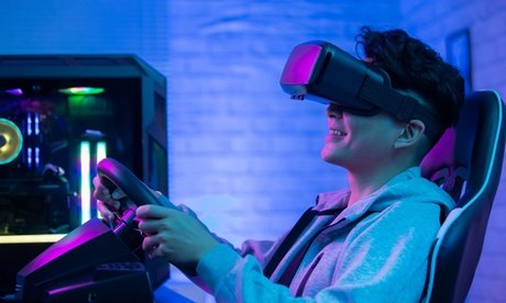 Für 2 Personen (Di.-Do): 60 Min. VR Racing mit Getränk