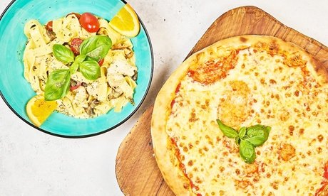 Für 4 Personen: Pizza nach Wahl