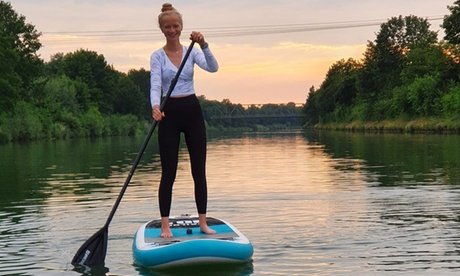 Für 1 Person: 5 Std. Stand-Up-Paddel-Miete inkl. Einweisung und Ausrüstung