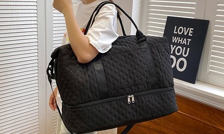 Reisetaschen-Set: Schwarz