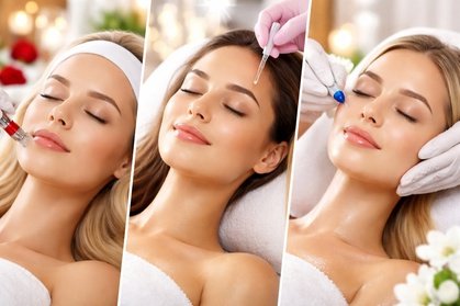 Kosmetisches Microneedling inkl. Infrarotlicht-Therapie pflegender Maske & individuell abgestimmtem Serum (ca. 50 Min.)