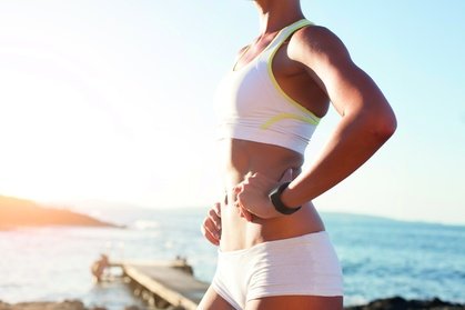 2x Figurmanagement mit Elektrostimulationsapplikatoren an einer Zone nach Wahl