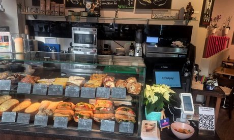 Für 3 Personen: Bagel und Getränk nach Wahl