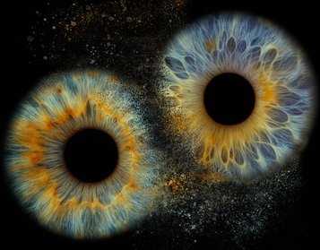 Für 2 Personen inkl. Ausdruck in 20 x 30 cm: 1 Foto der Iris als Nahaufnahme