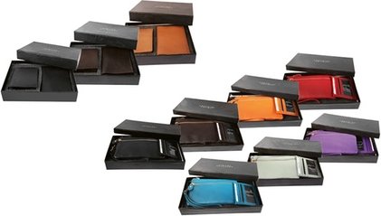 Thumbnail - Leder-Geschenkset: Set 2 / Lila
