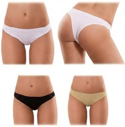 6er-Pack brasilianische Slips für Damen: L-XL