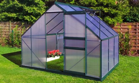 Plantiflex® Gewächshaus: 250 x 430 x 195 cm / Grün