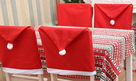 Weihnachtliche Stuhlhussen: 4