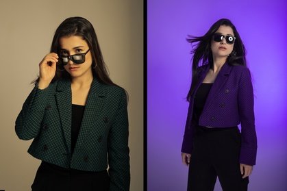 Portrait Fotoshooting (bis 3 Stunden) im Studio inkl. aller digitalen Bilder + 10 bearbeitete Fotos