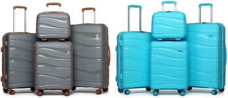 Hartschalenkoffer: 28 Zoll / Blau