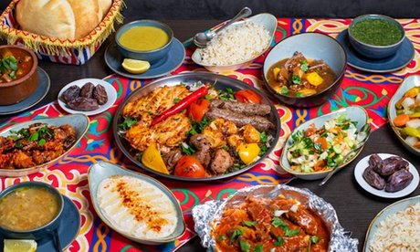 Für 4 Personen: Ägyptisches 3-Gänge-Menü