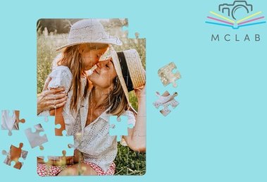 Personalisierbares Puzzle in A4 mit 48 Teilen (zzgl. Versandkosten)