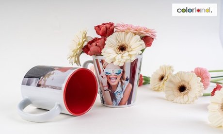 Fototasse Classic mit 6 Innenfarben zur Auswahl (Versandkosten nicht inklusive)