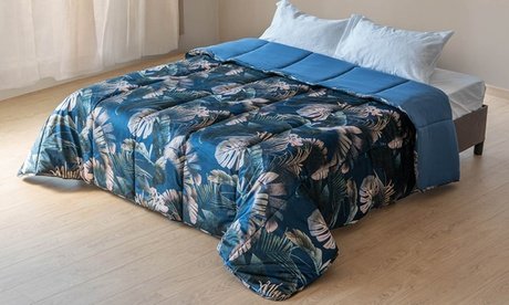 Winterdecke: Quadrate Waldgrün