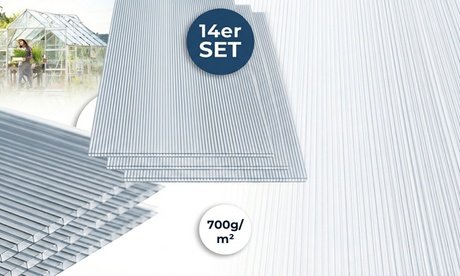 Home Deluxe Hohlkammerstegplatten „Varus