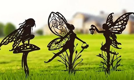 Feen-Gartenstecker: 3 / jeder Stil einmal