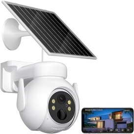 Solarbetriebene Überwachungskamera