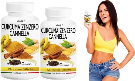 Line@Diet Kapseln mit Kurkuma Ingwer Zimt und schwarzem Pfeffer: 60