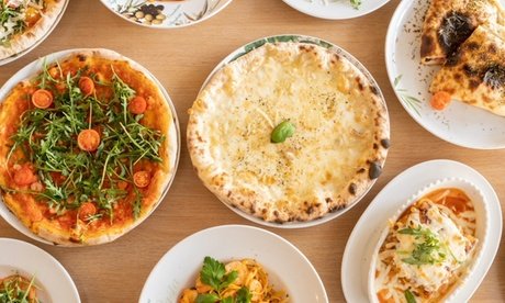 Für 4 Personen: Italienisches 3-Gänge-Menü mit Bruscetta Pizza oder Pasta à la carte (bis 14 90 €)