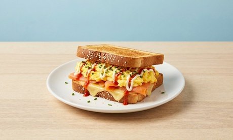 Egg Drop Sandwich nach Wahl für 4 Personen