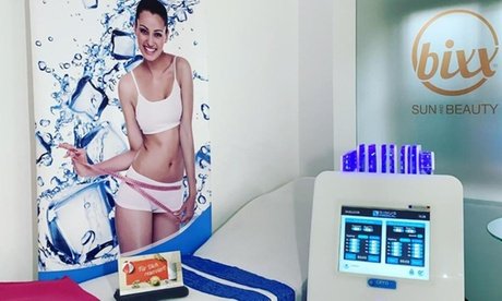 1x 60 Min Kryolipolyse-Behandlung mit 8 Kälteplatten an bis zu 2 Zonen inkl. EMS