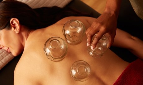 Rücken-Schröpf-Massage für Damen