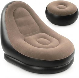 Aufblasbarer Sessel mit Fußhocker 20632