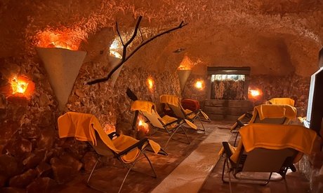 1x 45 Min. Aufenthalt in der Salzgrotte