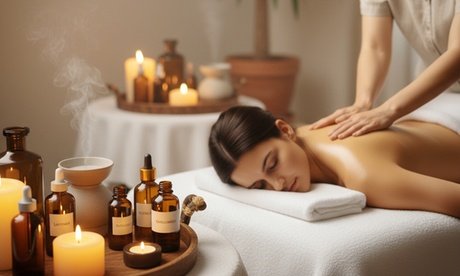 60 Min. Aromaöl-Massage für 1 Person