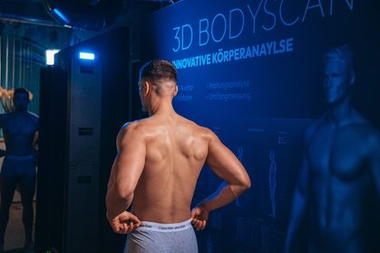 3D-Bodyscan zur Analyse von Körperwerte Haltung & mehr für 1 Person