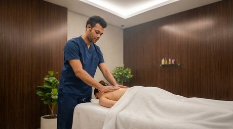 60 Min. Massage nach Wahl (nur für Damen)