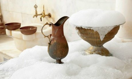 Für 2 Personen Hamam-Besuch inkl. „Wolkenschaum-Behandlung“ mit Peeling Kopf- & Haarwäsche (Mo.-Do.)