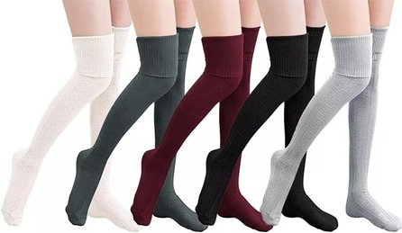 Strickstrümpfe: 1 / Weiß