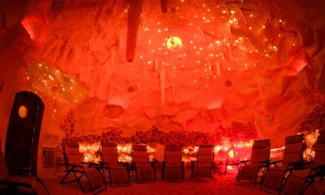 Für 1 Person: 1x 45 Min. Salzgrotte Aufenthalt inkl. Solevernebelung