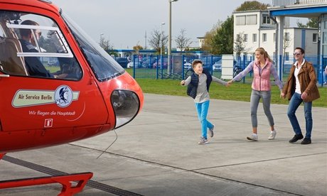 Wertgutschein über 159 € anrechenbar auf 1 Helikopter Rundflug über Berlin-Brandenburg